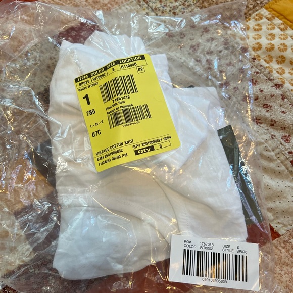 J. Crew knot back tank top vintage cotton in white - Picture 4 of 4